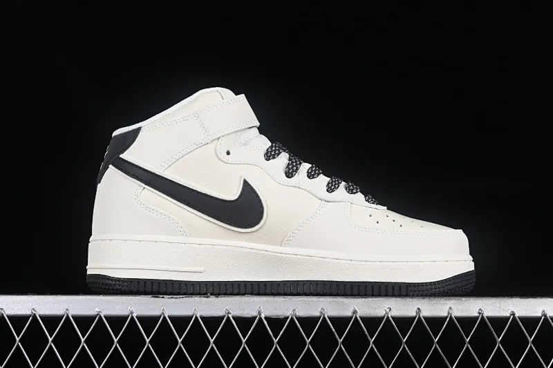 All categories Nk Air Force 1 Air Force series Nk Air Force 1 Mid Air Force mid-top Nk Air Force 1'07 Mid beige black hook Starry Air Force One mid-top casual sneakers SH0235-511